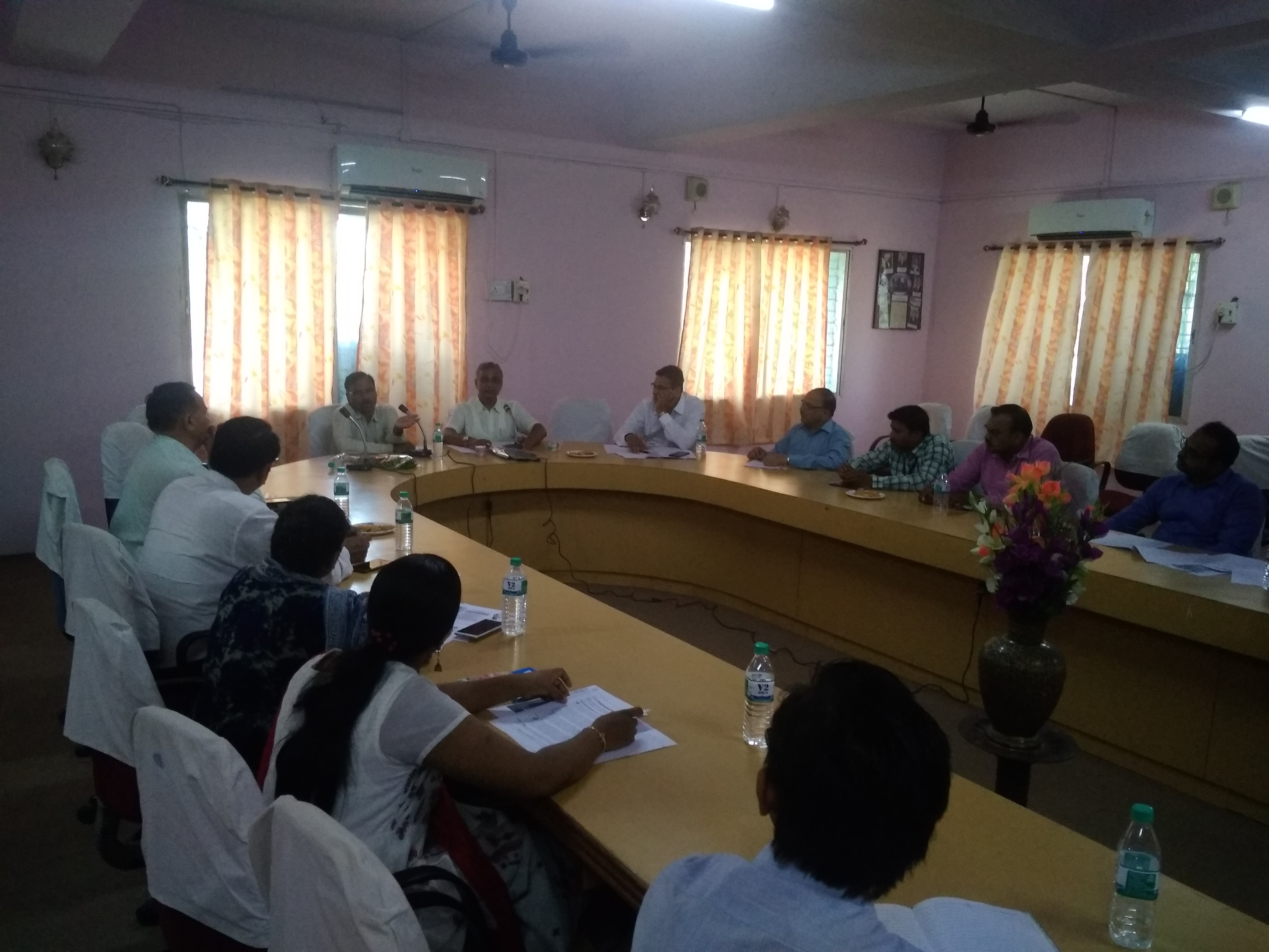 Board Meeting - Cap Anand Naidu and Dr Vishal Lichade, at HVPM,
                                Amravati